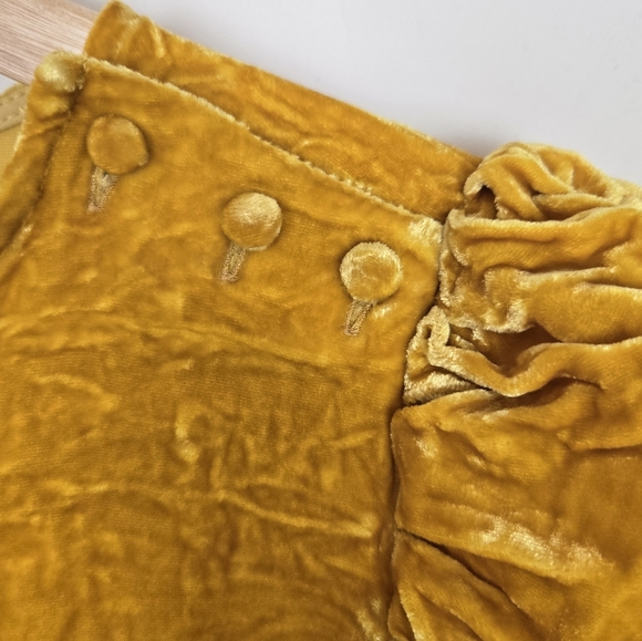 SEZANE Coralie Crushed Velvet Top - Picture 4 of 9